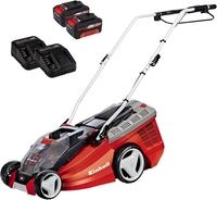 Einhell 3413060 Akku Rasenm&auml;her, Rot, 36 cm Schnittbreite