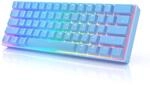 HK Gaming GK61 mechanische 60 Prozent Tastatur | 61 programmierbare Tasten mit RGB