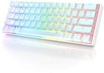 HK Gaming GK61 mechanische 60 Prozent Tastatur | 61 programmierbare Tasten mit RGB