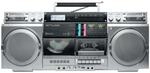 MUSE M-380 GBS Retro Boombox mit Bluetooth, Radio, CD, Kassette & USB | 80W