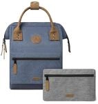 CABAIA Paris Small 12L Blau, Daypack, Gr&ouml;&szlig;e 12l - Farbe Blue Melanged
