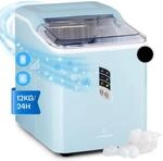 Klarstein Eisw&uuml;rfelmaschine Klein, Schneller Ice Cube Maker, Eisw&uuml;rfelbereiter