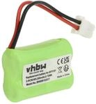 vhbw Akku kompatibel mit Motorola MBP11 | Babyphone Babytalker (300mAh, 2,4V,...