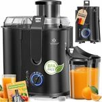 KESSER&reg; Zentrifuge Entsafter f&uuml;r Obst | Gem&uuml;se aus Edelstahl 1100W, gro&szlig;e