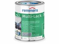 Remmers Multi-Lack 3in1 silbergrau (RAL 7001), 0,75 Liter, Wetterschutzfarbe,