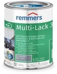 Remmers Multi-Lack 3in1 silbergrau (RAL 7001), 0,75 Liter, Wetterschutzfarbe,