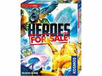 KOSMOS 741839 Heroes for Sale, Duellkartenspiel, Spiel für Zwei,