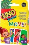 UNO Junior Move! - Aktive Variante des Kartenspiels, 3 Schwierigkeitsstufen f&uuml;r