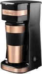 Bestron Kaffeemaschine mit Isolierbecher, F&uuml;r gemahlenen Filterkaffee, 2 Gro&szlig;e
