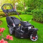 BRAST Benzin Rasenm&auml;her Trike mit Antrieb | 5,2kW(7PS) | 53cm Schnittbreite | viele