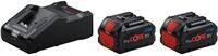 Bosch Professional 18V System Starter-Set: 2x ProCORE 18V 8.0Ah Akku +