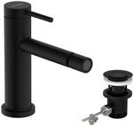 hansgrohe Tecturis S Bidet-Armatur mit Metall-Zugstangenablauf | Bidet...