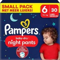Pampers - Baby Dry Night Pants - Gr&ouml;&szlig;e 6 - Small Pack - 30 St&uuml;ck - 15+ KG