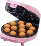 Bestron Cake-Pop-Maker im Retro Design, inklusive Cake-Pop-Butler, Gabel & 12 Sticks,