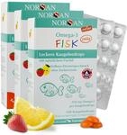 NORSAN Omega 3 FISK Jelly 120 3er Pack (3x 120 Jellys) - Omega 3 hochdosiert f&uuml;r