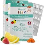 NORSAN Omega 3 FISK Jelly 120 2er Pack (2x 120 Jellys) - Omega 3 hochdosiert f&uuml;r