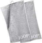 JOOP! Handt&uuml;cher Classic Doubleface 1600 silber - 76 G&auml;stetuch 30x50 cm