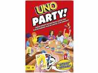 UNO Party - Spannendes Kartenspiel für große Gruppen, 6-16 Spieler, Neue Regeln &