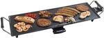 Bestron elektrischer Tischgrill, XL Plancha-/Teppanyaki-Grillplatte mit Bestron elektrischer Tischgrill, XL Plancha-/Teppanyaki-Grillplatte mit