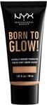 NYX Professional Makeup Born to Glow Radiant Foundation, Schillerndes Finish,