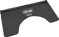 VIGOR Kotfl&uuml;gelschoner V6605, 1050 x 520 mm, mit Sandgewichten, haftet ohne...