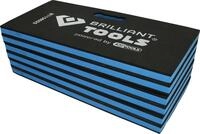 BRILLIANT TOOLS BT156920 Faltbare Mechaniker-Schutzmatte, 1200 x 400 x 23 mm [Powered