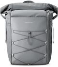 Kapten & Son Rucksack Yoho Stone Grey 24-30 L | Rolltop Rucksack Damen & Herren Grau