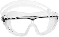 Cressi- Skylight-Brille SIL, KLAR/Rahmen Weiss SCHWARZ
