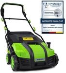 BRAST Vertikutierer Elektro Rasenl&uuml;fter | 1500-2000 Watt | 32-40cm...