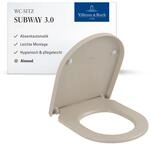 Villeroy & Boch Subway 3.0 WC-Sitz - Toilettendeckel mit Absenkautomatik -