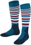 FALKE Unisex Kinder Skisocken SK2 Intermediate Stripes K Kh Wolle...