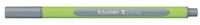 Schneider 191012 Fein-Liner und Pigmentliner Fineliner Line-Up 0.4mm silbergrau
