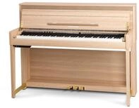 Classic Cantabile UP-1 Upright E-Piano - 88 gewichtete Tasten mit Graded Hammer