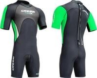 CRESSI seit 1946 - Med X Man 2.5mm Herren Shorty Neopren mit Rei&szlig;verschluss