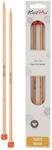 KnitPro Basix Beech Lange Nadeln 12" (30cm) | 5.5mm