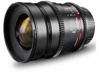 Walimex Pro 24 mm 1:1,5 VDSLR Foto- und Videoobjektiv für Nikon F Objektivbajonett