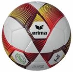 Erima Unisex Jugend HYBRID LITE 290 Fu&szlig;ball (7192411), rot/gelb, 4