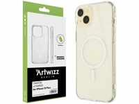 Artwizz ClearClip +Charge kompatibel mit iPhone 15 Plus - Kratzresistente...