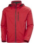 Helly Hansen Herren Crew Hooded Midlayer Jacke, Rot 2.0, L