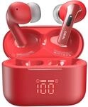 TOZO T20 Bluetooth Kopfh&ouml;rer Kabellos In-Ear Dual-Mic ENC Sport LED