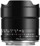 TTARTISAN 10mm F2 Objektiv APS-C MF Ultraweitwinkel f&uuml;r Nikon Z-Mount-Kameras