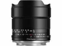 TTArtisan 10mm f2.0 Superweitwinkelobjektiv für Canon R Mount Kameras schwarz/Black