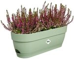 Elho Vibia Campana Balkonkasten 50 - &Uuml;bertopf f&uuml;r Balkon - &Oslash; 49.0 x H 17.0 cm -