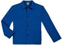 Uvex 125 Herren-Arbeitsjacke - Blaue M&auml;nner-Bundjacke - 100% Baumwolle - Gerader
