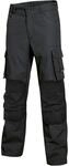 Uvex Perfect 8970 Herren-Arbeitshose - Dunkelgraue M&auml;nner-Cargohose 48