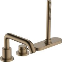 hansgrohe Tecturis S - 3-Loch Badewannenarmatur Wannenrand f&uuml;r 2 Verbraucher,
