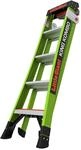 Little Giant King Kombo 5+4 Stufen 3-in-1 Leiter mit drehbarem Pad, gr&uuml;n