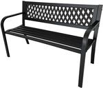 HTI living Gartenbank Venera Sitzbank Metall