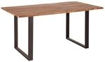 riess-ambiente.de Massivholz Esstisch Mammut 140cm Wild-Akazie Industrial Design