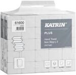 Katrin Plus Falthandtuchpapier L3 W, 20,3 x 32,0 cm, 3-lagig, 2.250 Blatt, wei&szlig;